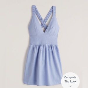 Abercrombie Linen Mini Dress